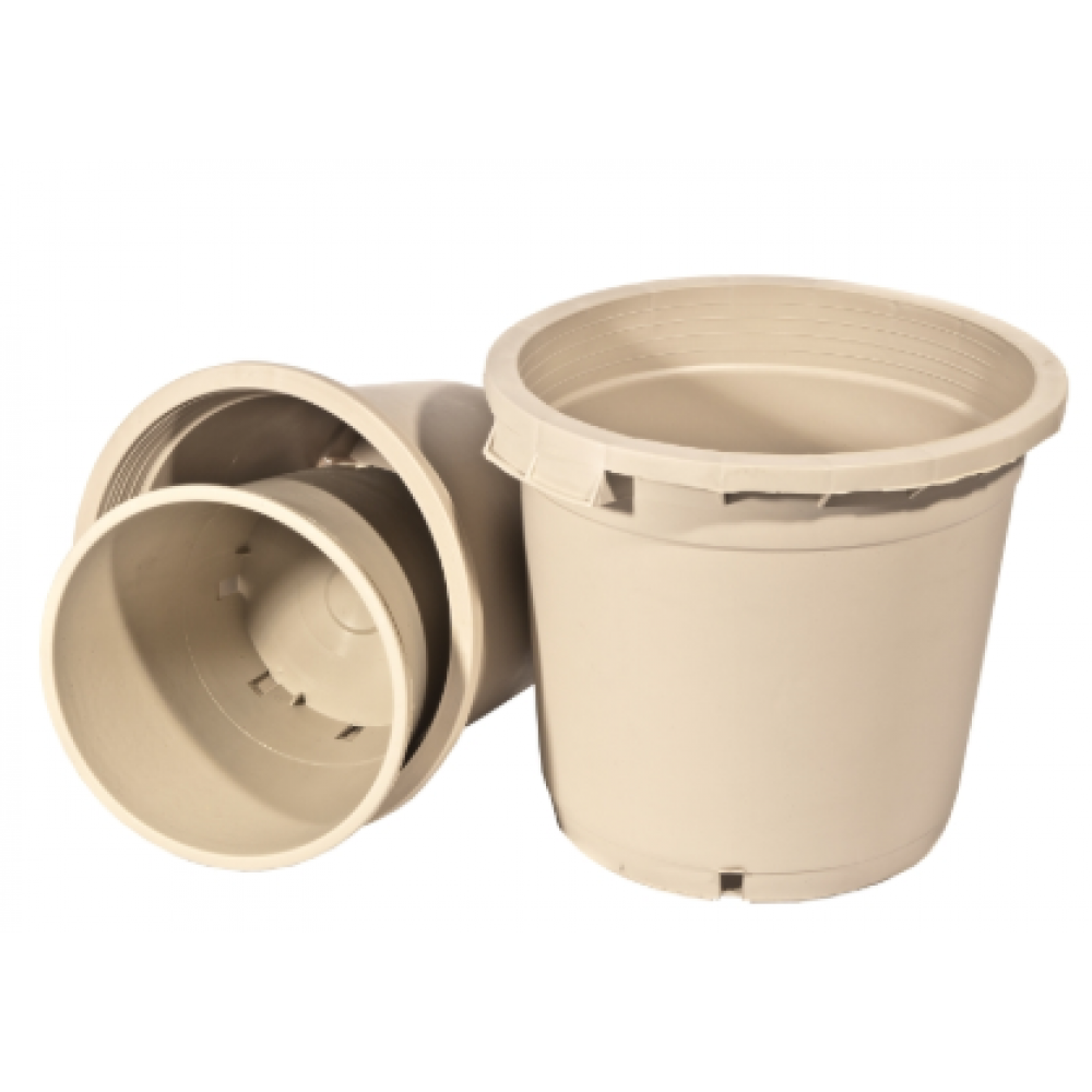 Maceta Alber Redonda Blanca